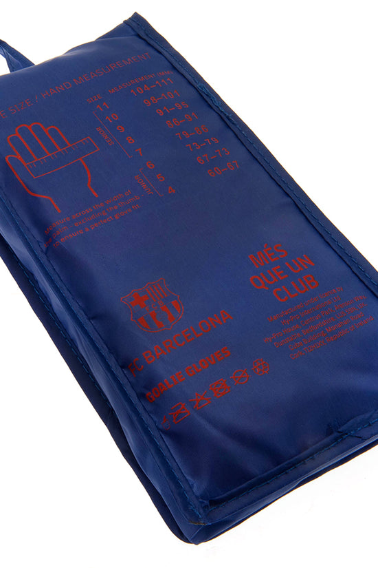 FC Barcelona Goalkeeper Gloves Kids DT 3