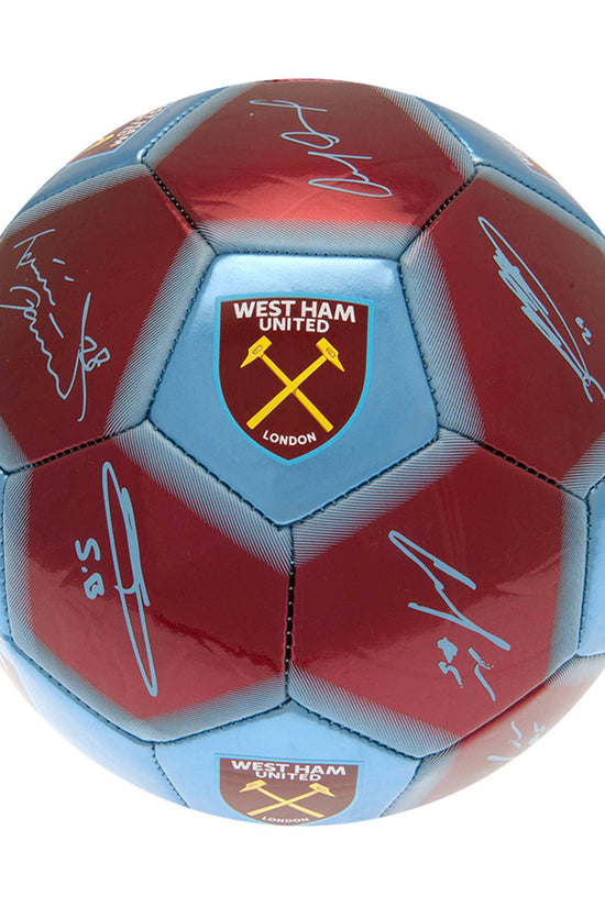 West Ham United FC Sig 26 Skill Ball 1