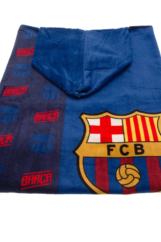 FC Barcelona Kids Hooded Poncho 1