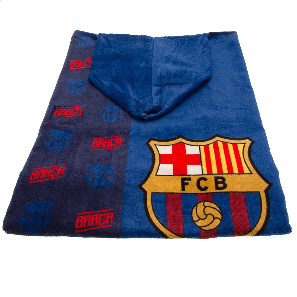 FC Barcelona Kids Hooded Poncho 1