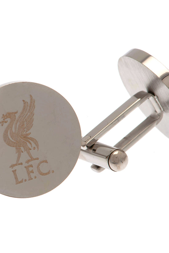 Liverpool FC Stainless Steel Round Cufflinks