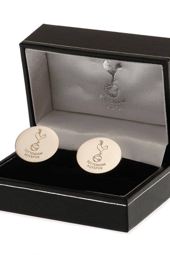 Tottenham Hotspur FC Stainless Steel Round Cufflinks
