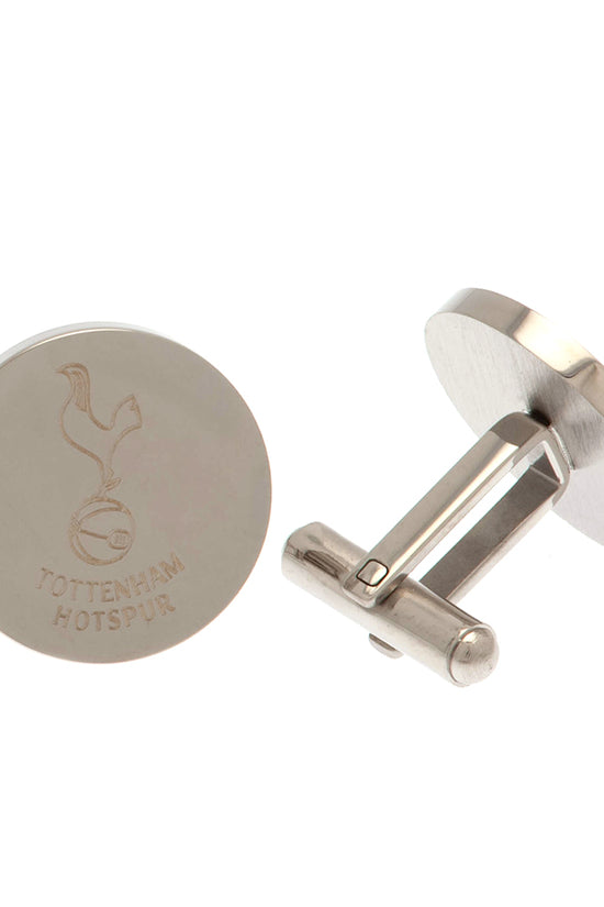 Tottenham Hotspur FC Stainless Steel Round Cufflinks