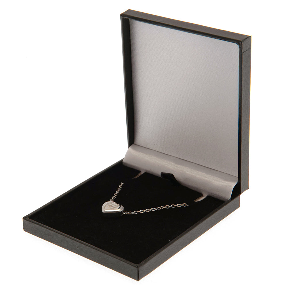 Arsenal FC Stainless Steel Heart Necklace 2
