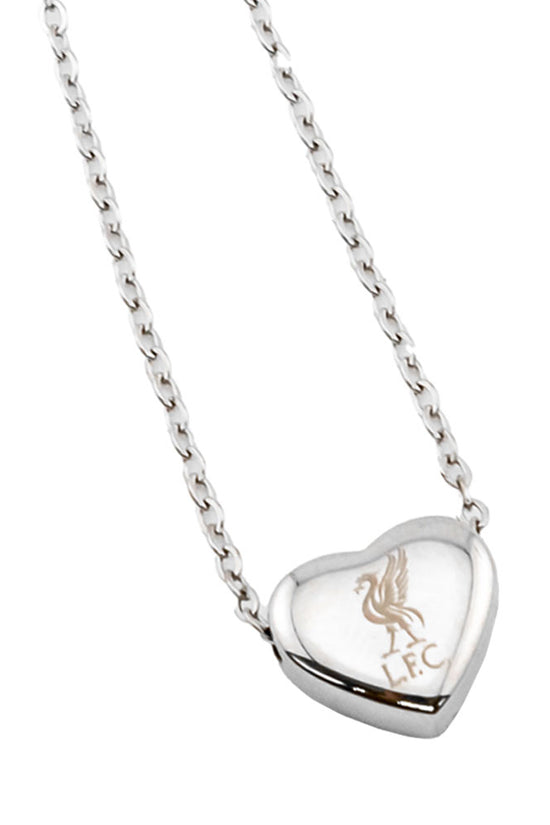 Liverpool FC Stainless Steel Heart Necklace