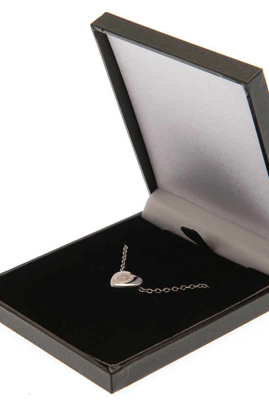 Manchester City FC Stainless Steel Heart Necklace 2