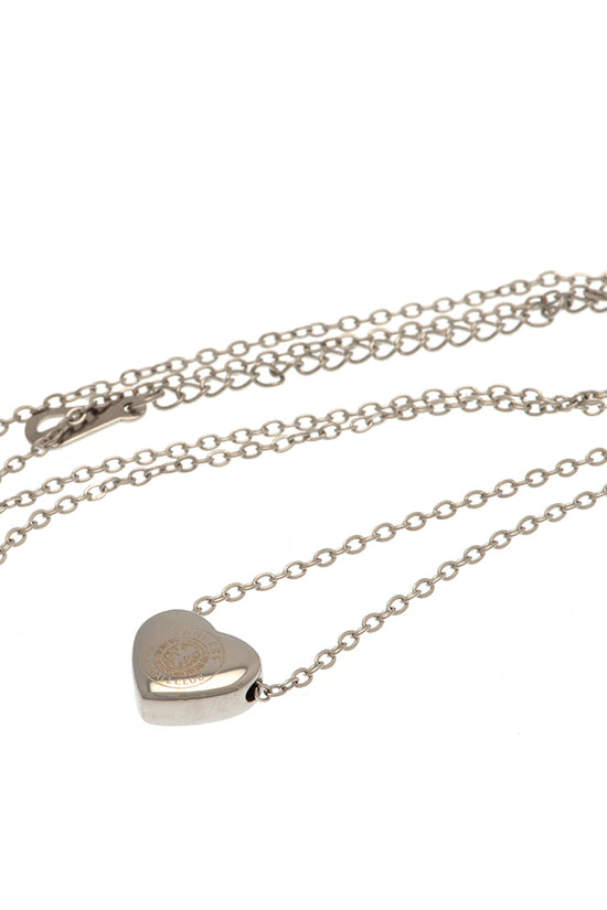 Rangers FC Stainless Steel Heart Necklace 1