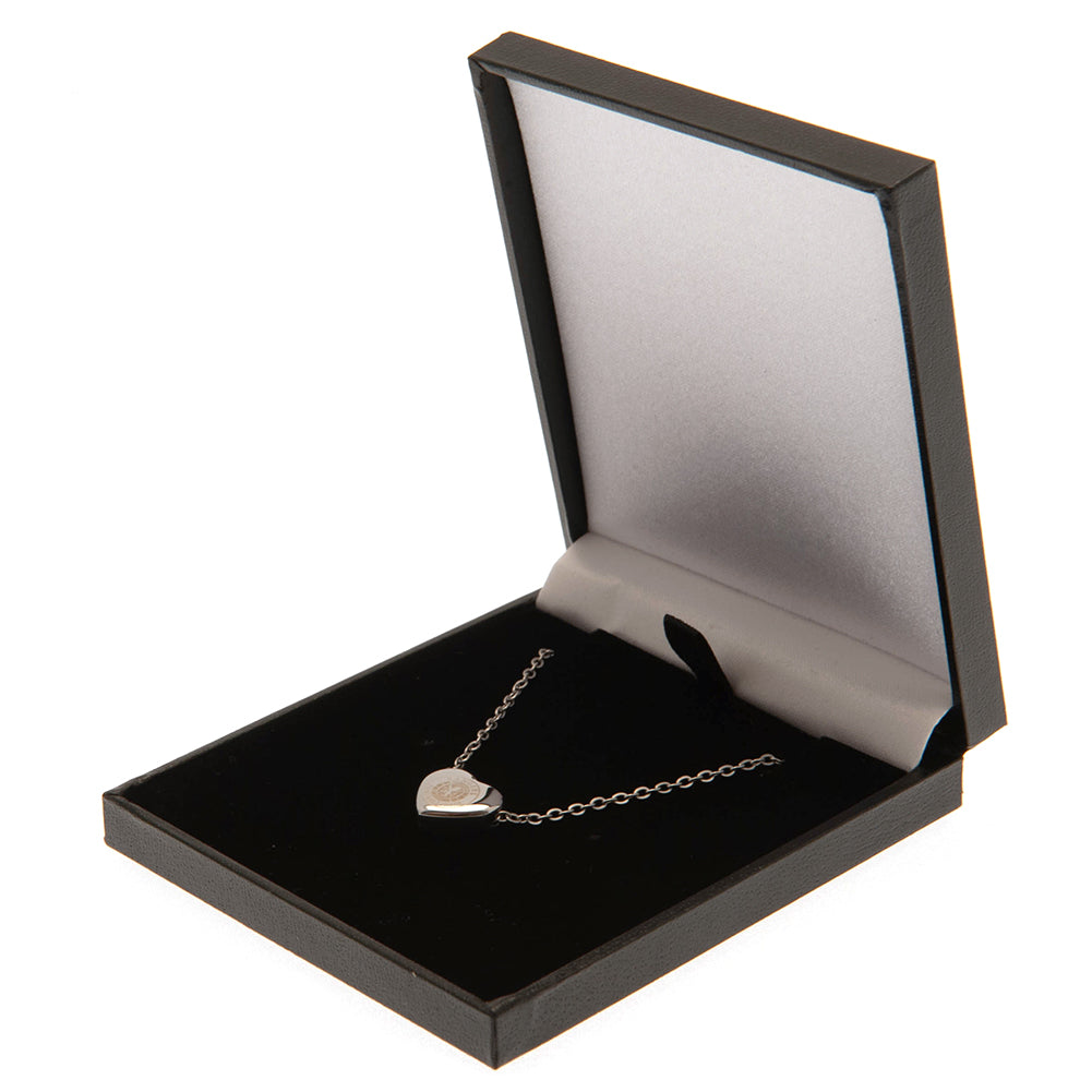 Rangers FC Stainless Steel Heart Necklace 2