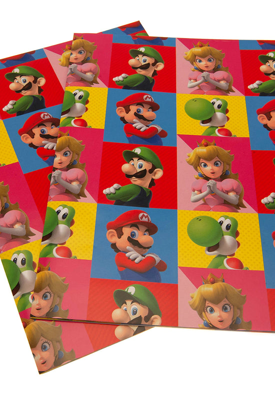 Super Mario Gift Wrap