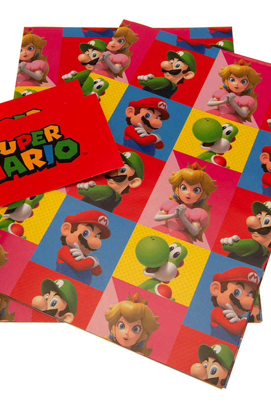 Super Mario Gift Wrap