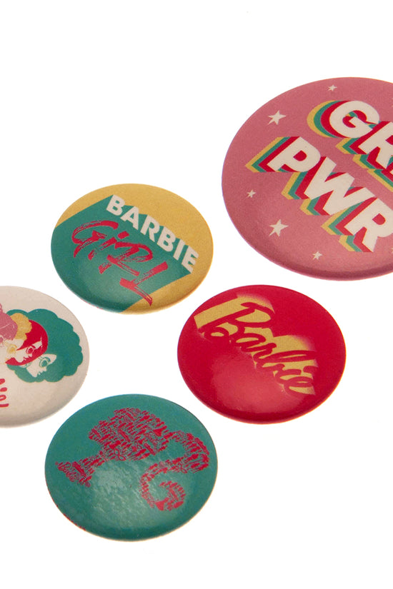 Barbie Button Badge Set