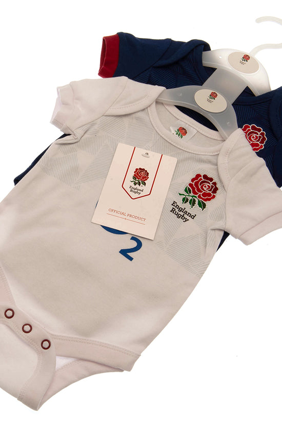 England RFU 2 Pack Bodysuit 0/3 mths PC