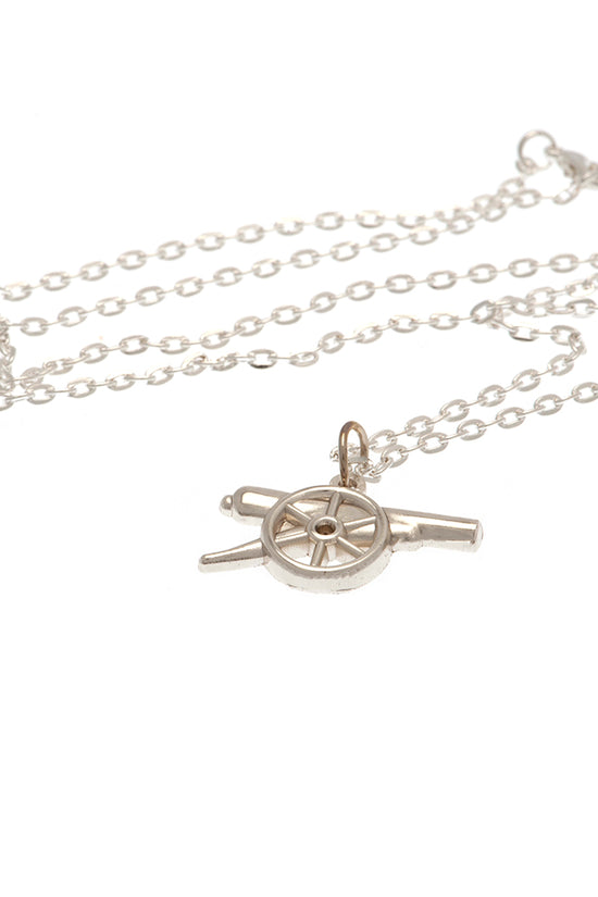 Arsenal FC Silver Plated Boxed Pendant GN