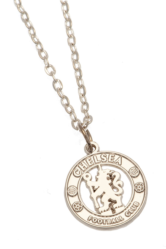 Chelsea FC Silver Plated Boxed Pendant CR