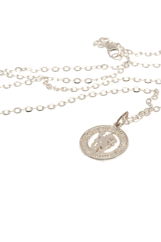Chelsea FC Silver Plated Boxed Pendant CR