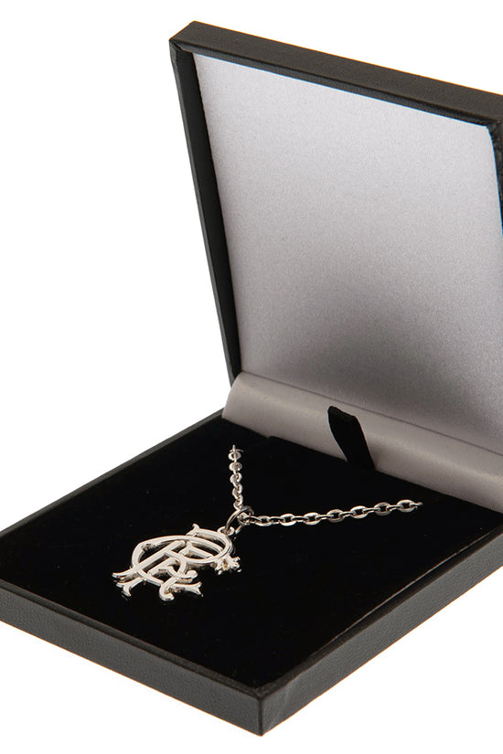 Rangers FC Silver Plated Boxed Pendant