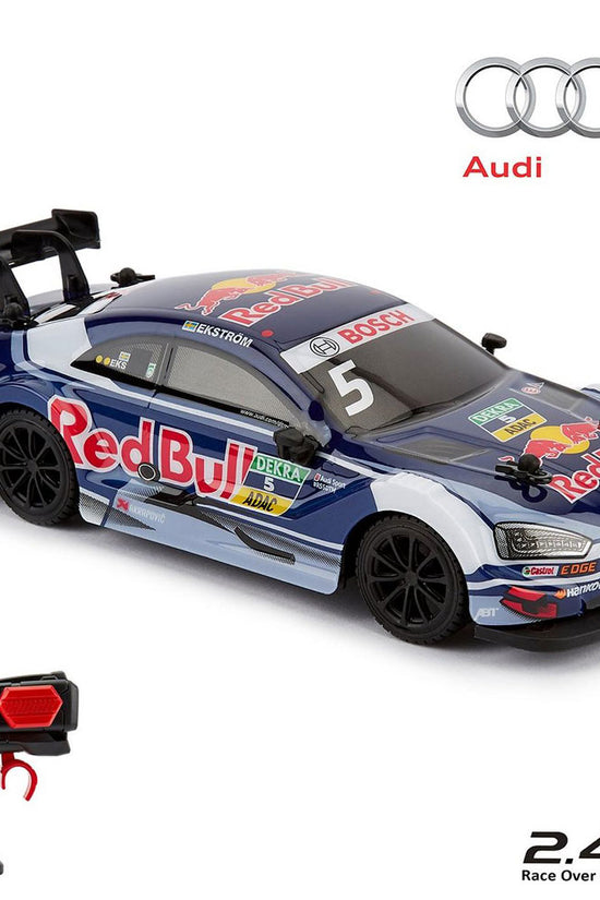 Audi DTM Blue Red Bull Radio Controlled Car 1 24 Scale