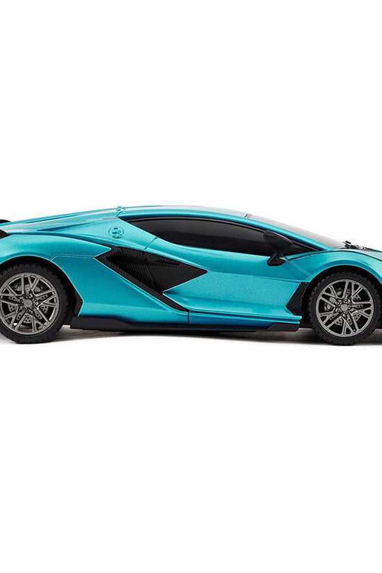 Lamborghini Aventador Radio Controlled Car 124 Scale Sian Blue 1