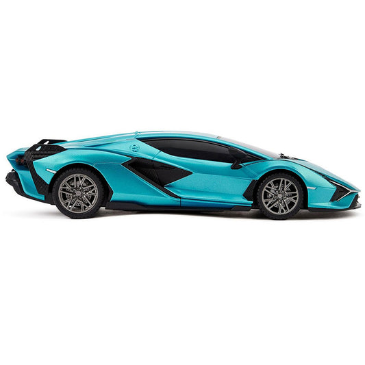 Lamborghini Aventador Radio Controlled Car 124 Scale Sian Blue 1