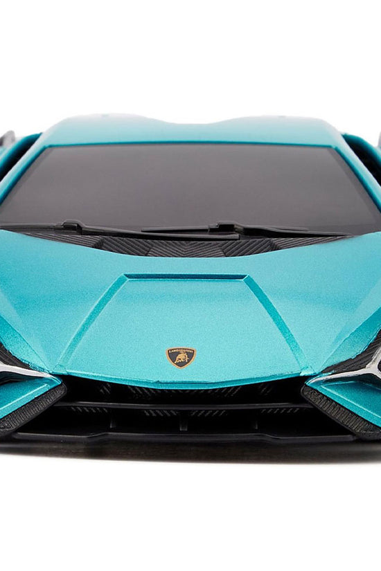 Lamborghini Aventador Radio Controlled Car 124 Scale Sian Blue 3