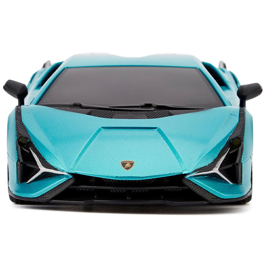Lamborghini Aventador Radio Controlled Car 124 Scale Sian Blue 3