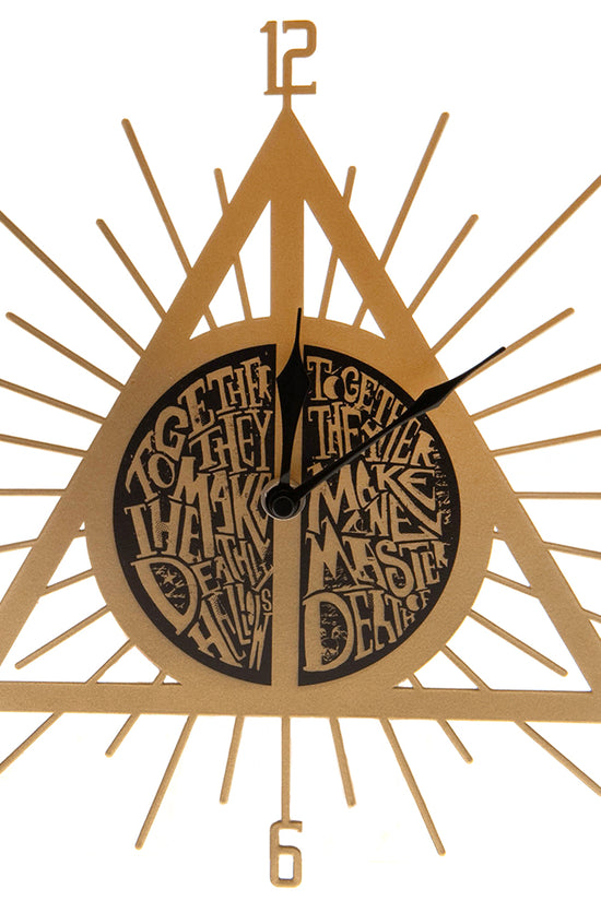 Harry Potter Premium Metal Wall Clock Deathly Hallows