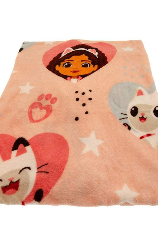 Gabby's Dollhouse Fleece Blanket