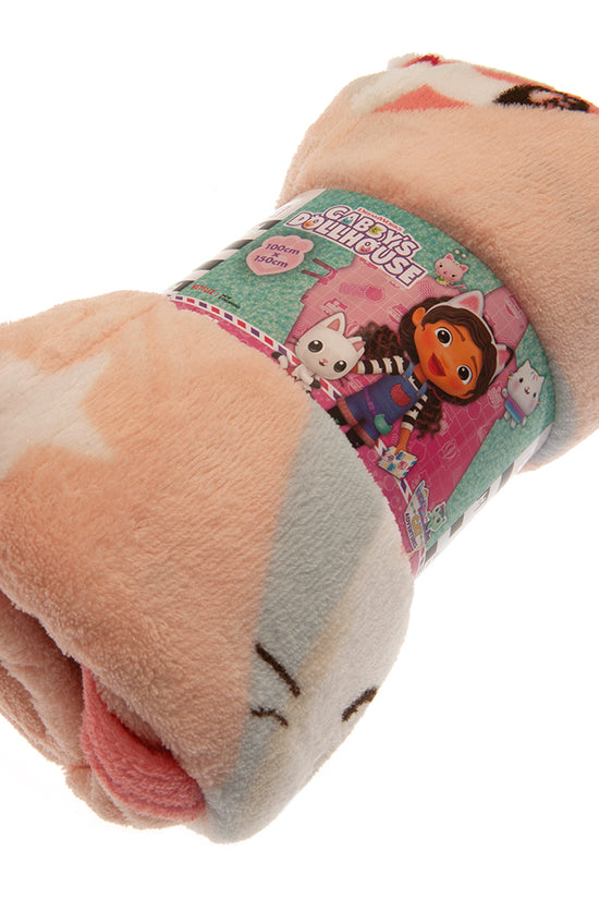 Gabby's Dollhouse Fleece Blanket