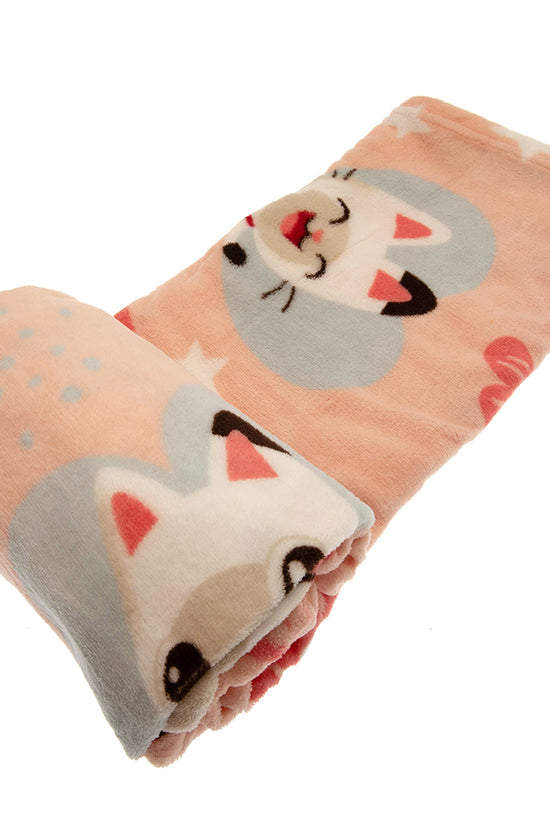 Gabby's Dollhouse Fleece Blanket