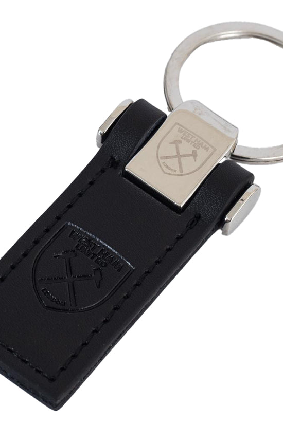 West Ham United FC Leather Key Fob