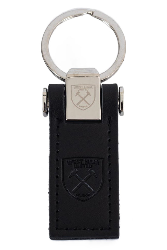 West Ham United FC Leather Key Fob