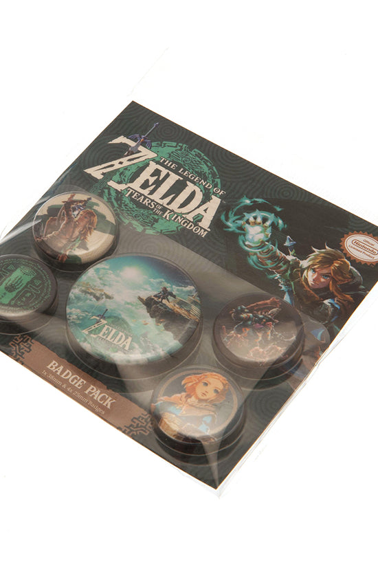 The Legend Of Zelda Button Badge Set