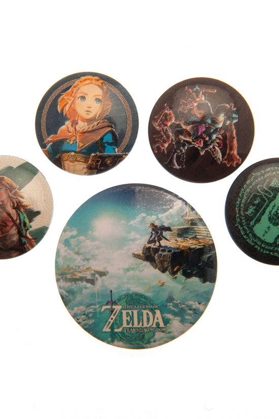 The Legend Of Zelda Button Badge Set
