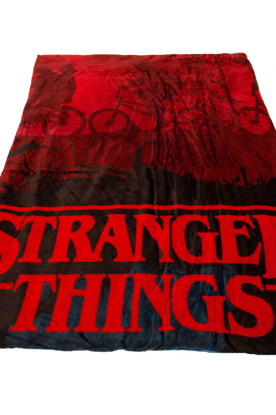 Stranger Things Upside Down Premium XL Fleece Blanket