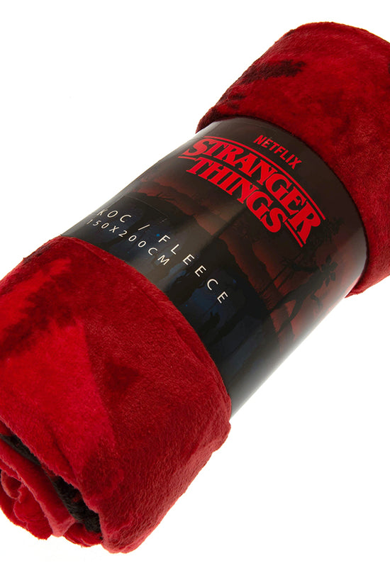 Stranger Things Upside Down Premium XL Fleece Blanket