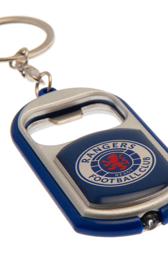 Rangers FC Keyring Torch Bottle Opener