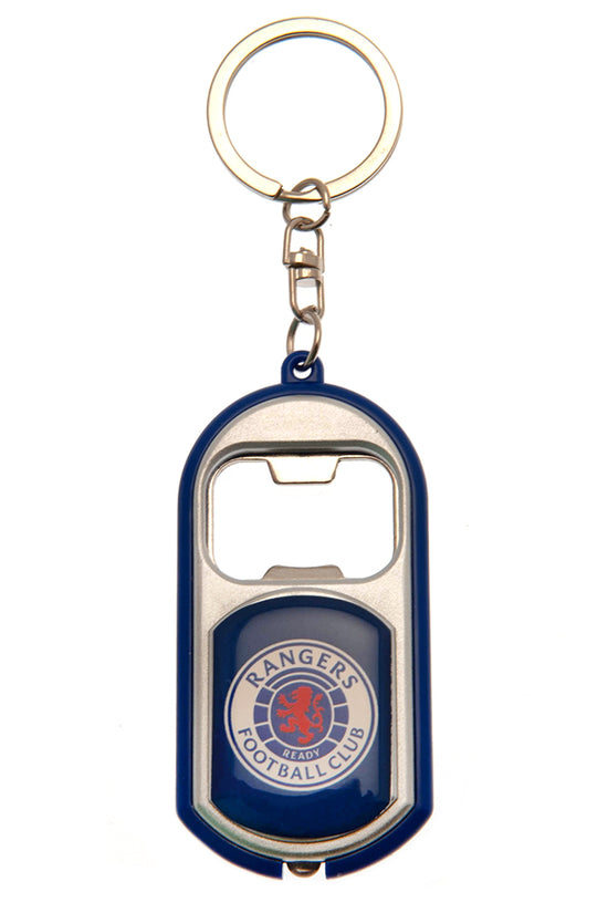 Rangers FC Keyring Torch Bottle Opener