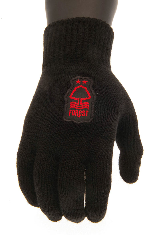 Nottingham Forest FC Knitted Gloves Junior