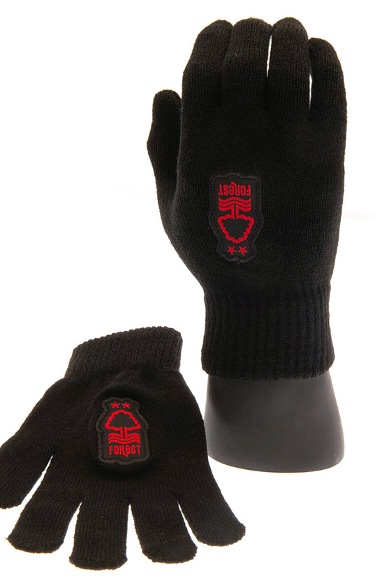 Nottingham Forest FC Knitted Gloves Junior
