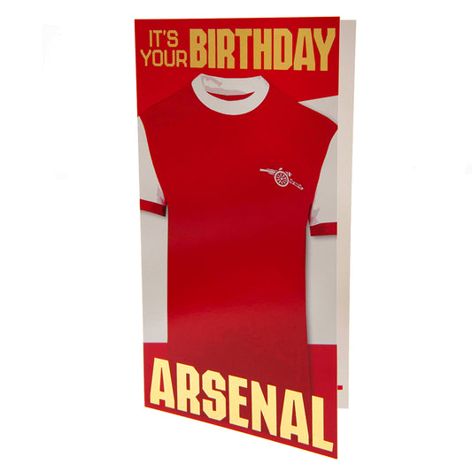Arsenal FC Birthday Card Retro 1