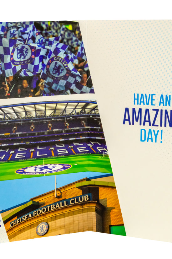 Chelsea FC Personalised Birthday Card
