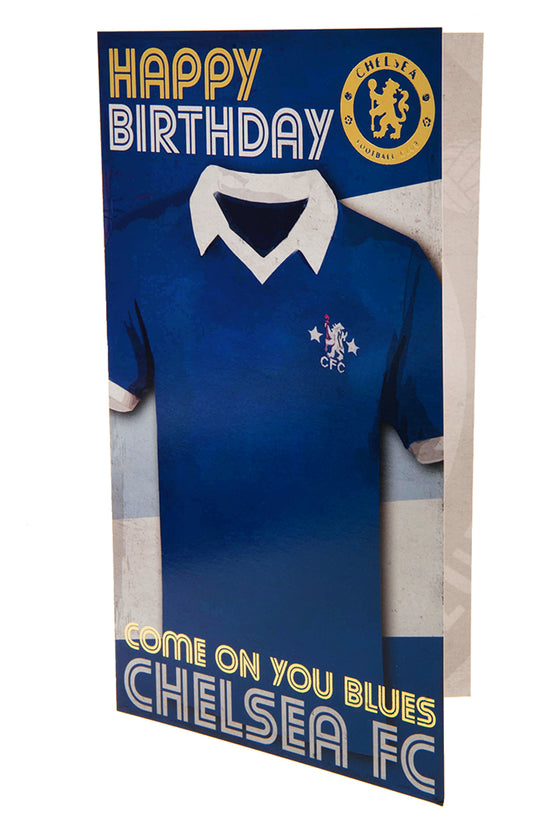 Chelsea FC Birthday Card Retro 1