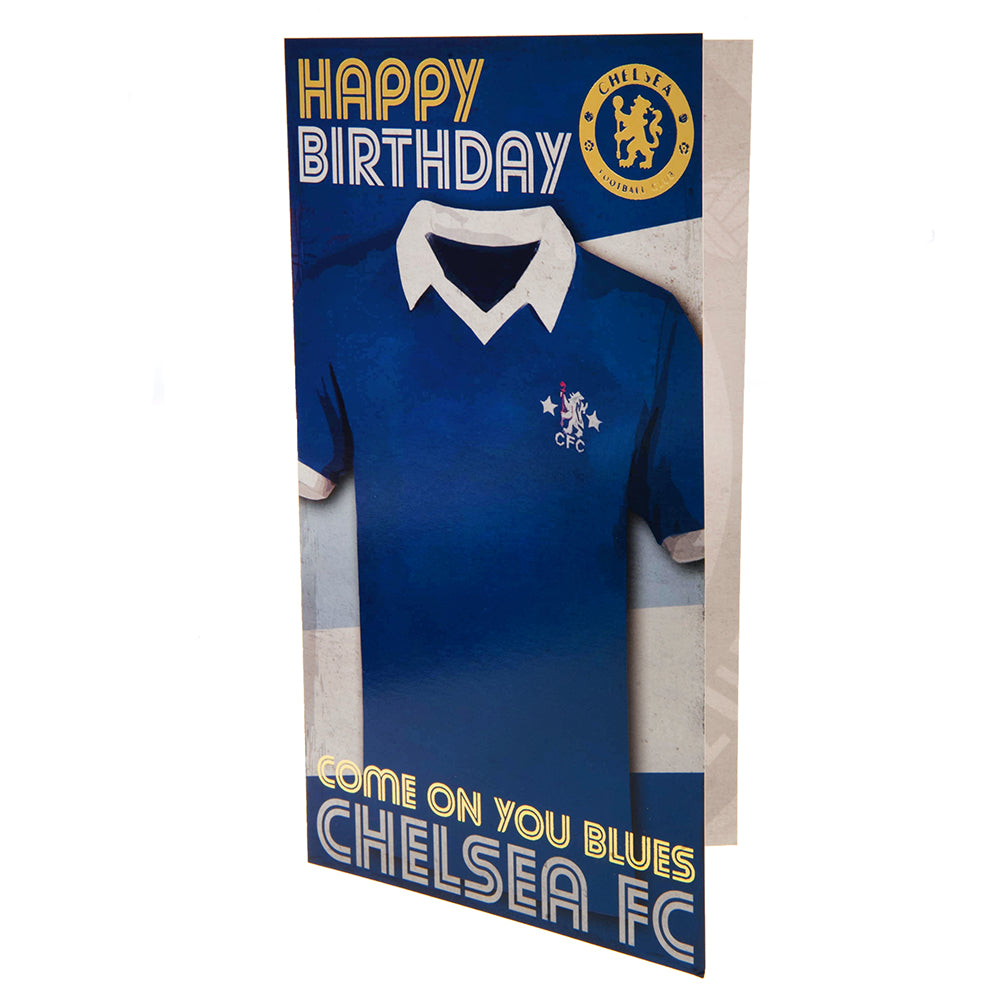 Chelsea FC Birthday Card Retro 1