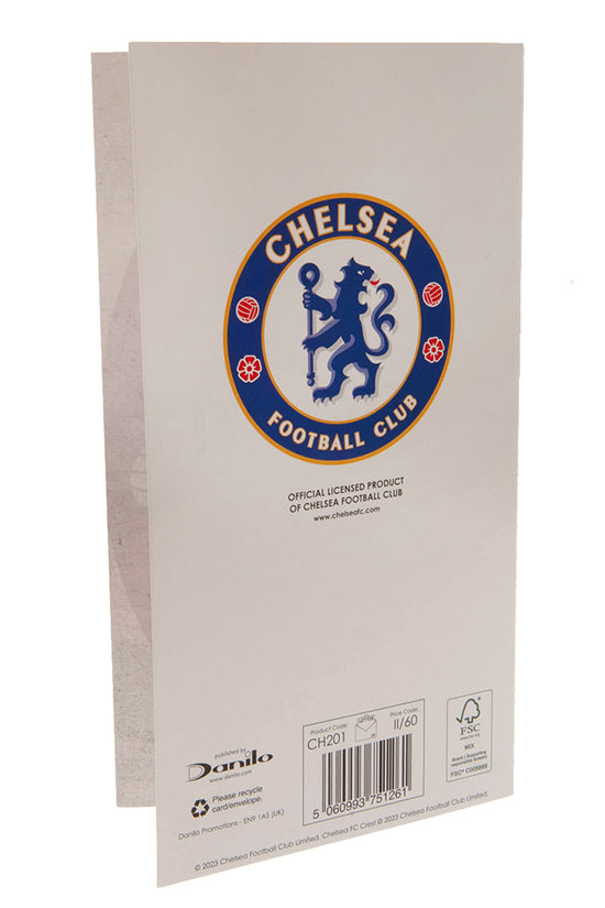Chelsea FC Birthday Card Retro 3