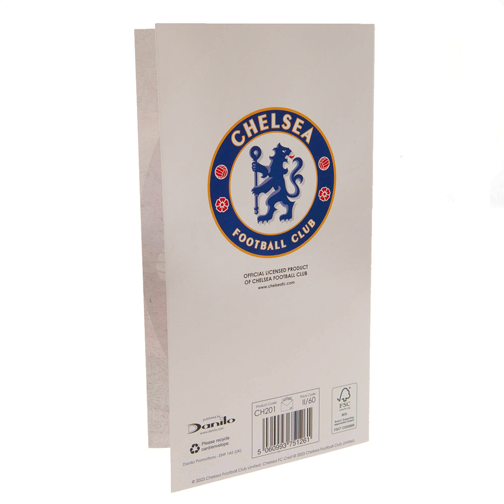 Chelsea FC Birthday Card Retro 3