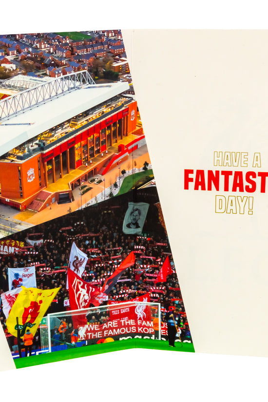 Liverpool FC Personalised Birthday Card