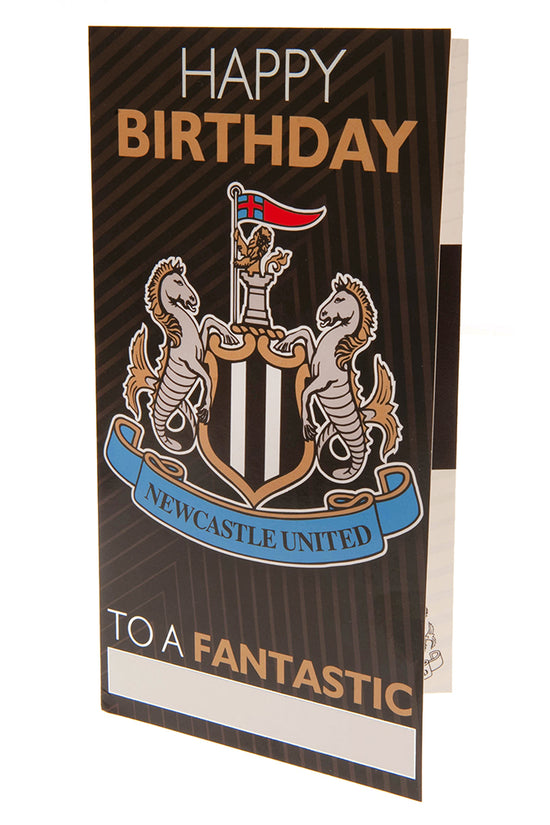 Newcastle United FC Personalised Birthday Card