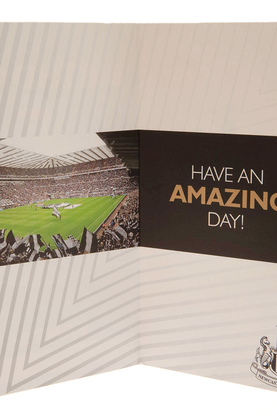 Newcastle United FC Personalised Birthday Card