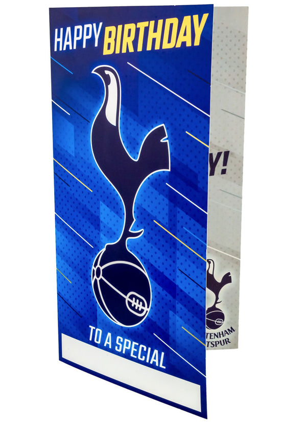 Tottenham Hotspur FC Personalised Birthday Card
