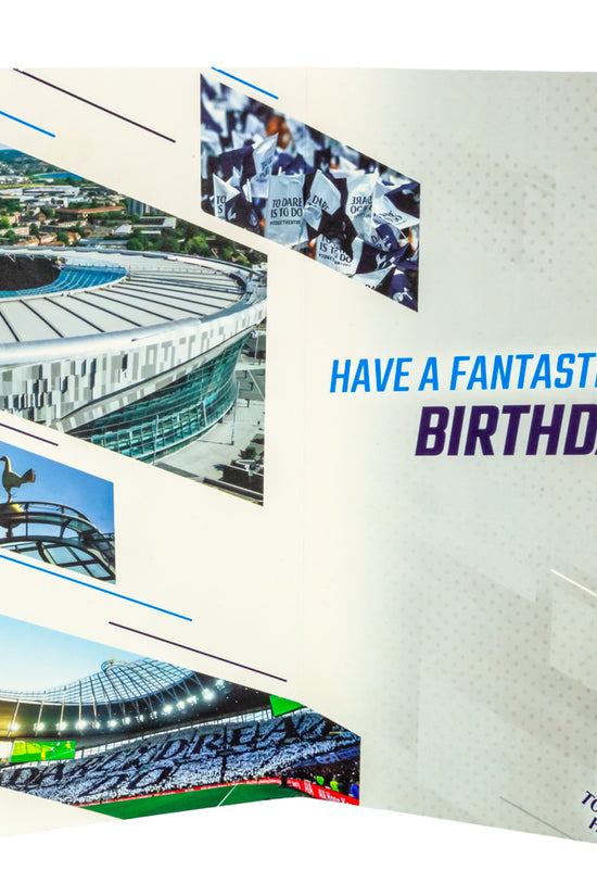 Tottenham Hotspur FC Personalised Birthday Card